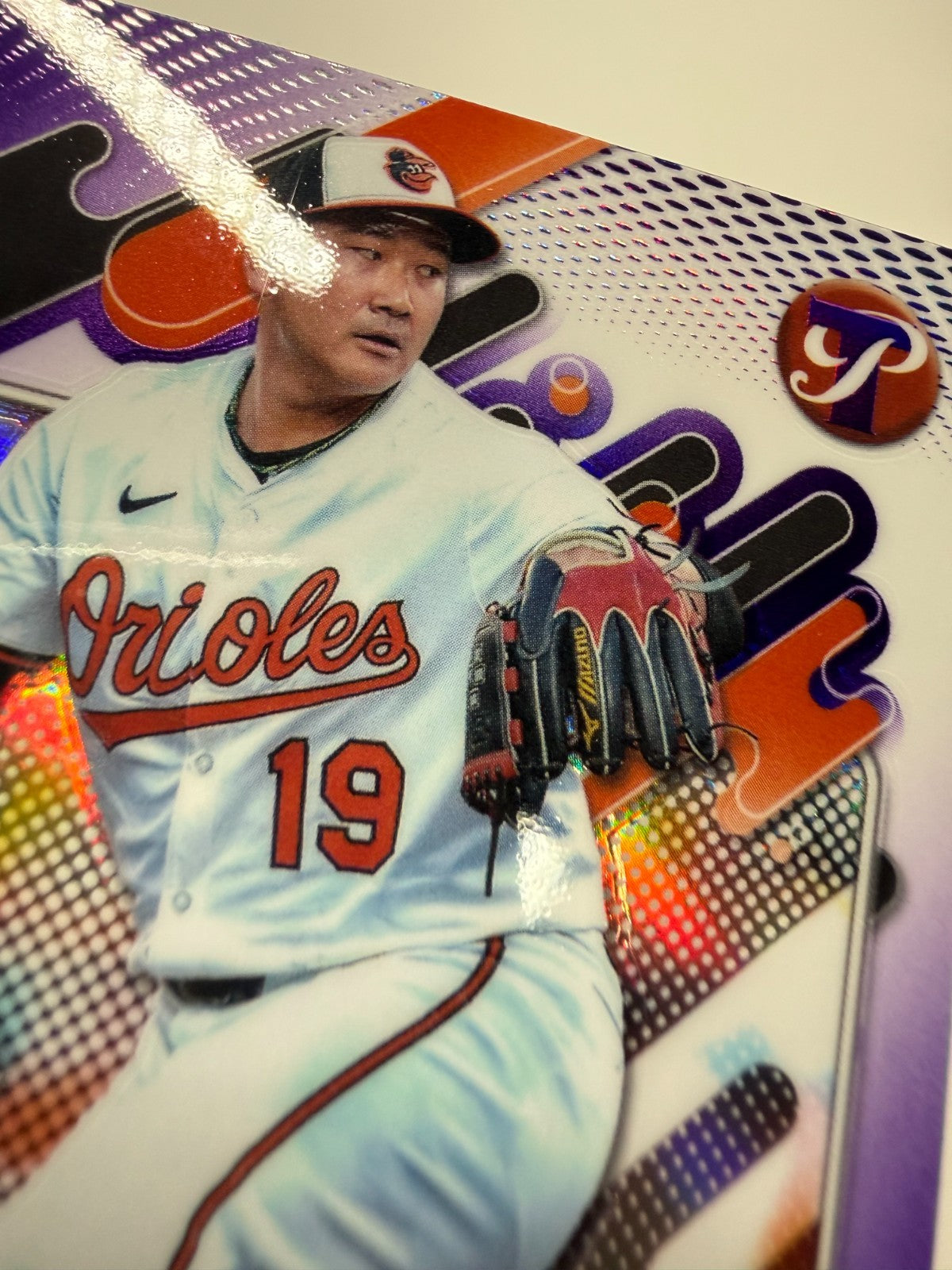 Tomoyuki Sugano 2025 Topps Pristine Purple Refractor RC /99 #82 Orioles