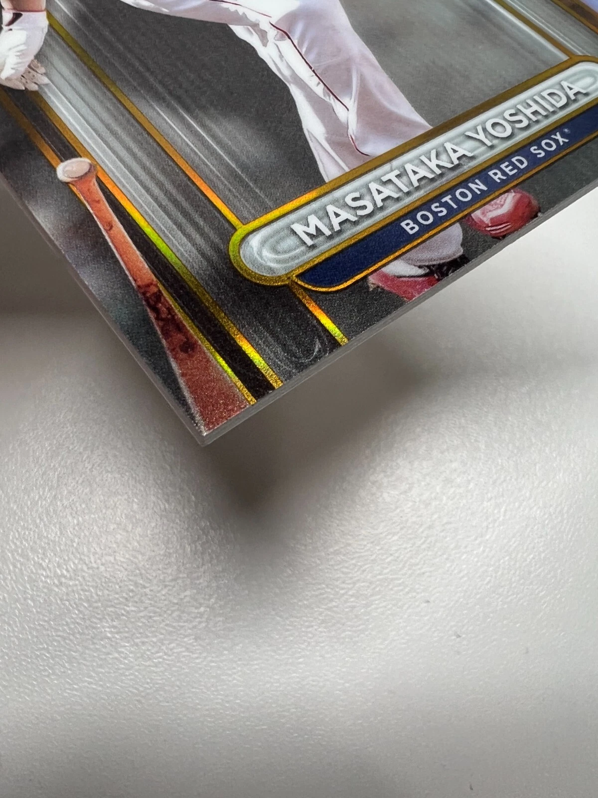 Masataka Yoshida 2024 Topps Tribute Gold Parallel /75 #5 Red Sox