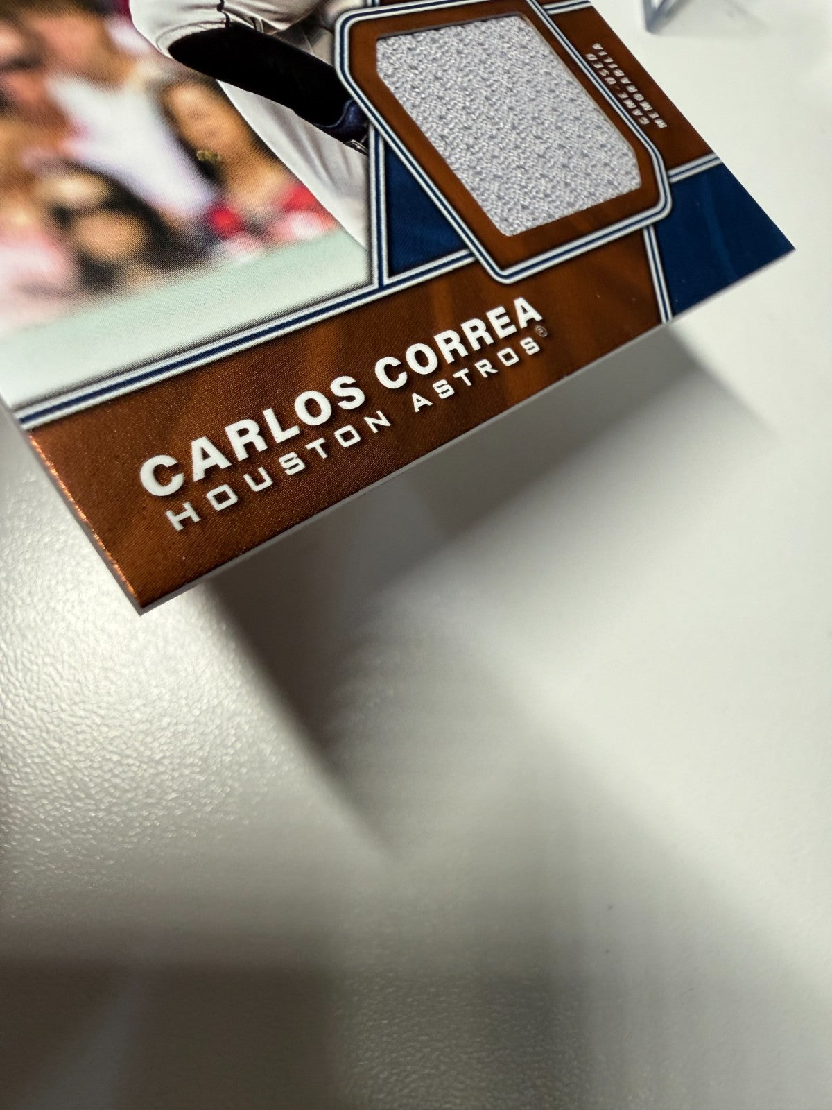 Carlos Correa 2026 Topps Series 1 Major League Material Relic #MLM-CCO Astros