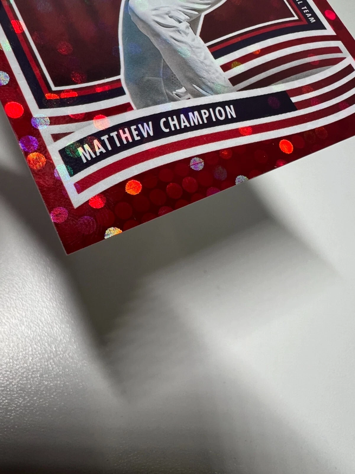 Matthew Champion 2024 Panini Stars & Stripes Red Disco /199 #35