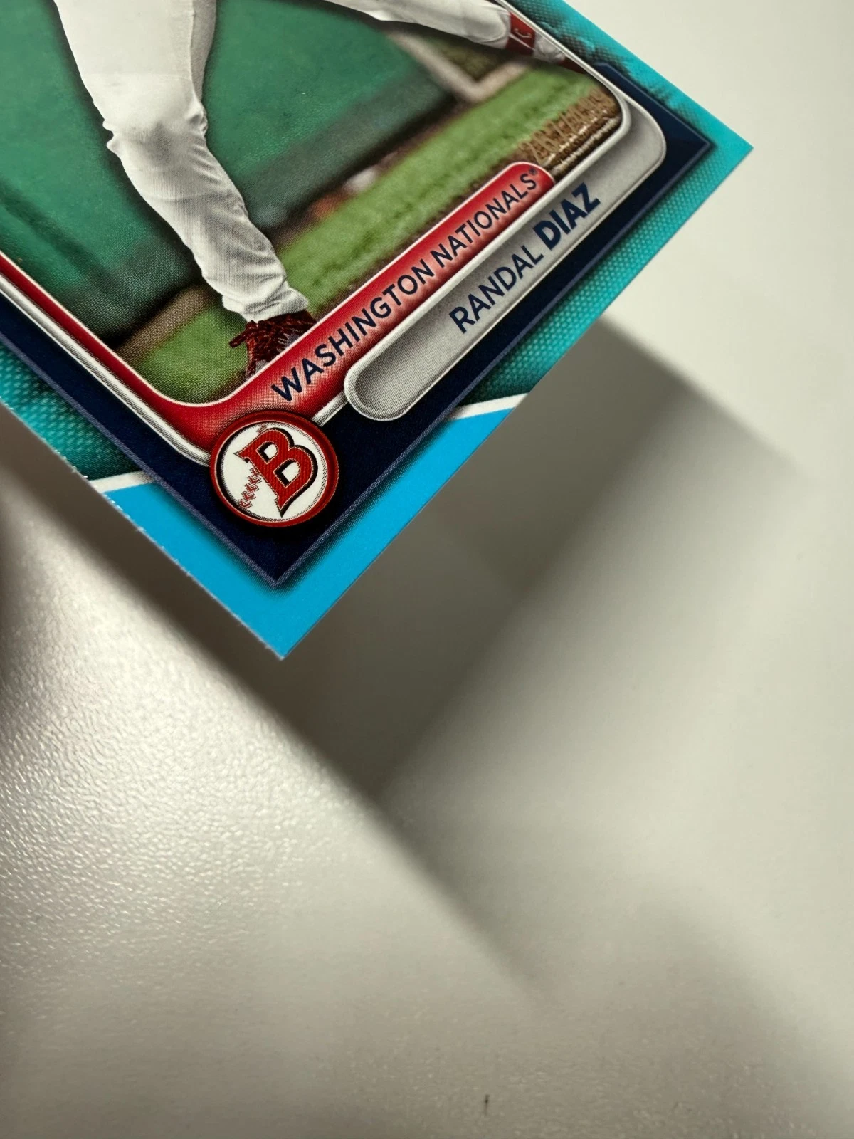 Randal Diaz 2024 Bowman Draft 1st Paper Sky Blue /499 #BD-199 Nationals