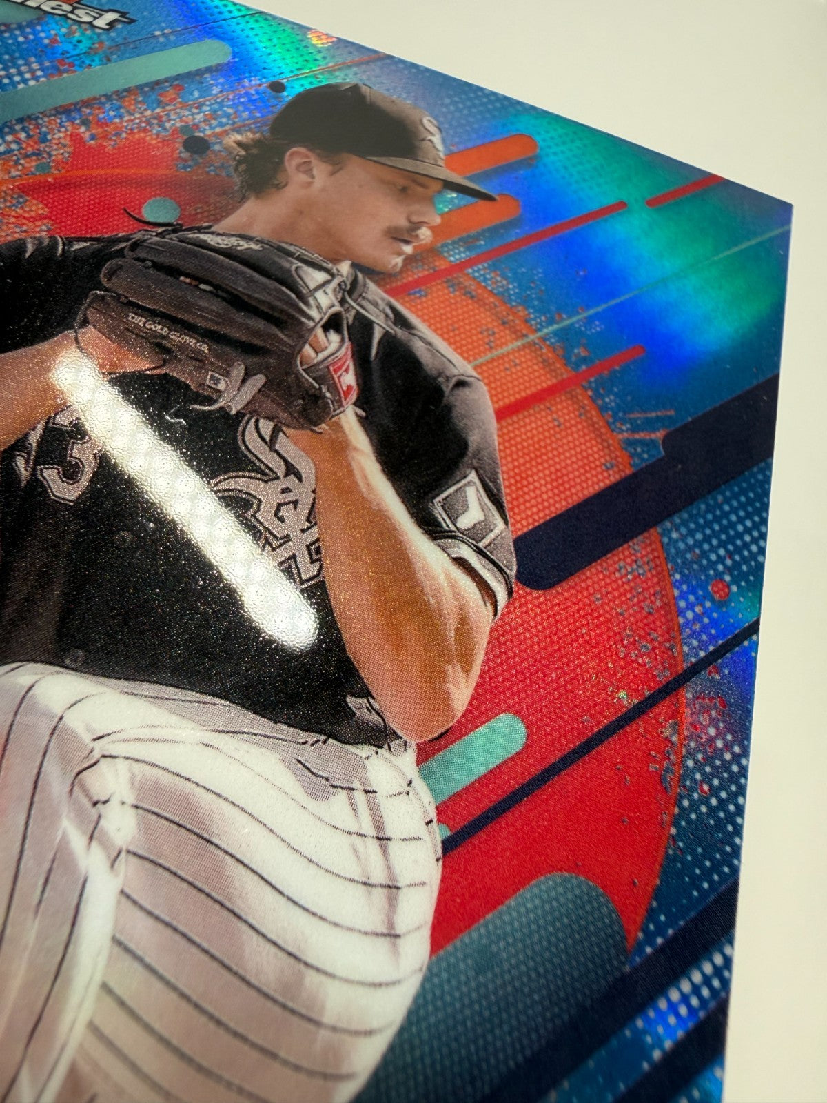 Drew Thorpe 2025 Topps Finest Rare Sky Blue Refractor /150 #241 White Sox