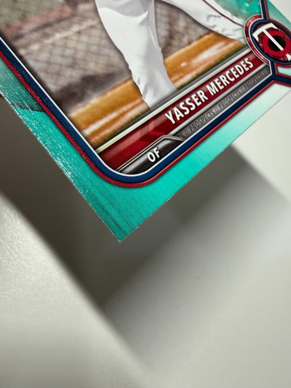 Yasser Mercedes 2022 Bowman Draft Paper Aqua /199 #BD-11 Twins
