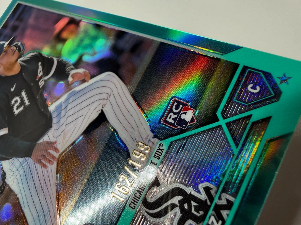 Carlos Perez 2023 Topps Chrome Aqua Refractor RC /199 #133 White Sox