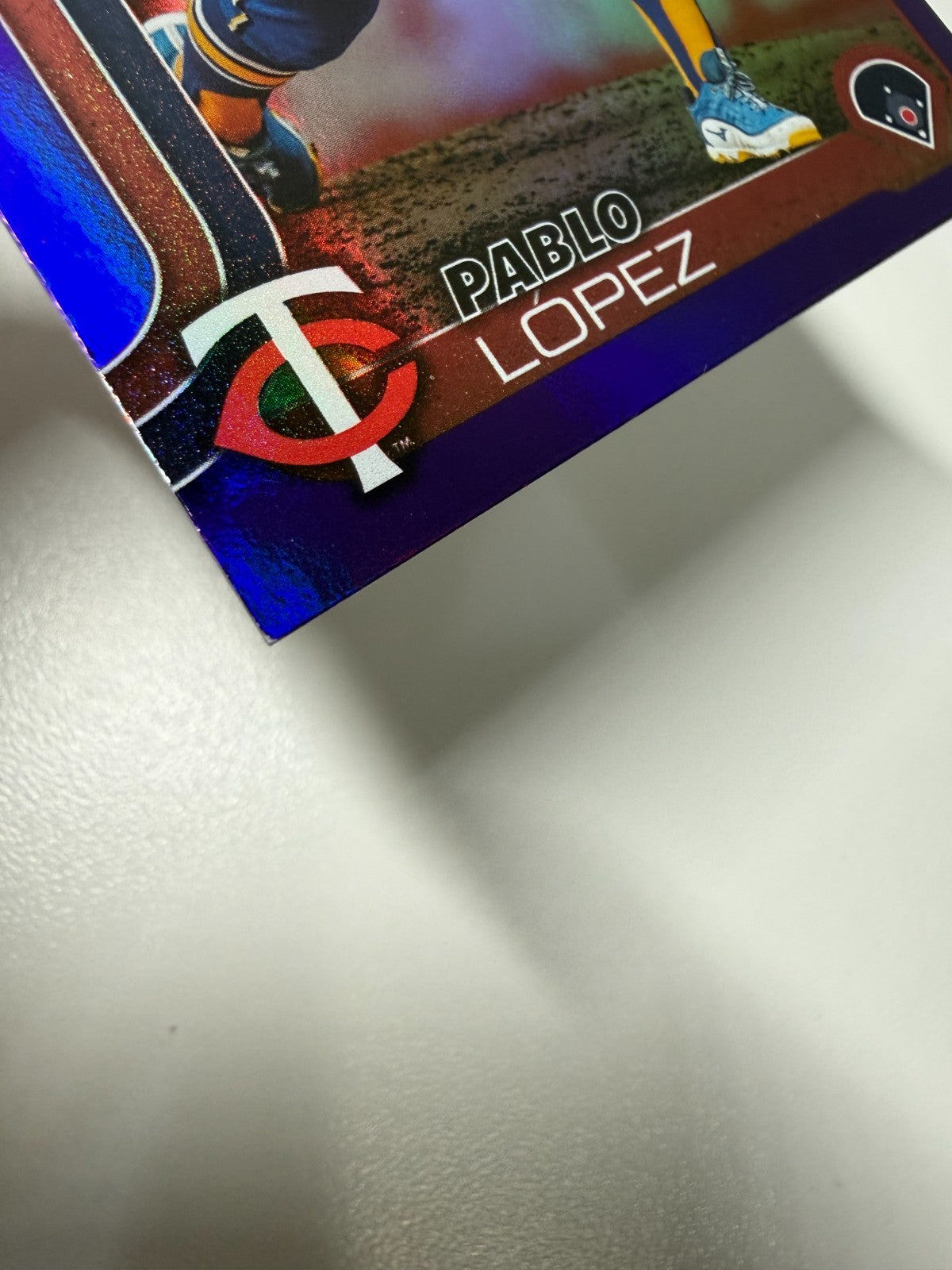 Pablo Lopez 2025 Topps Series 2 Purple Rainbow Foil /250 #662 Twins