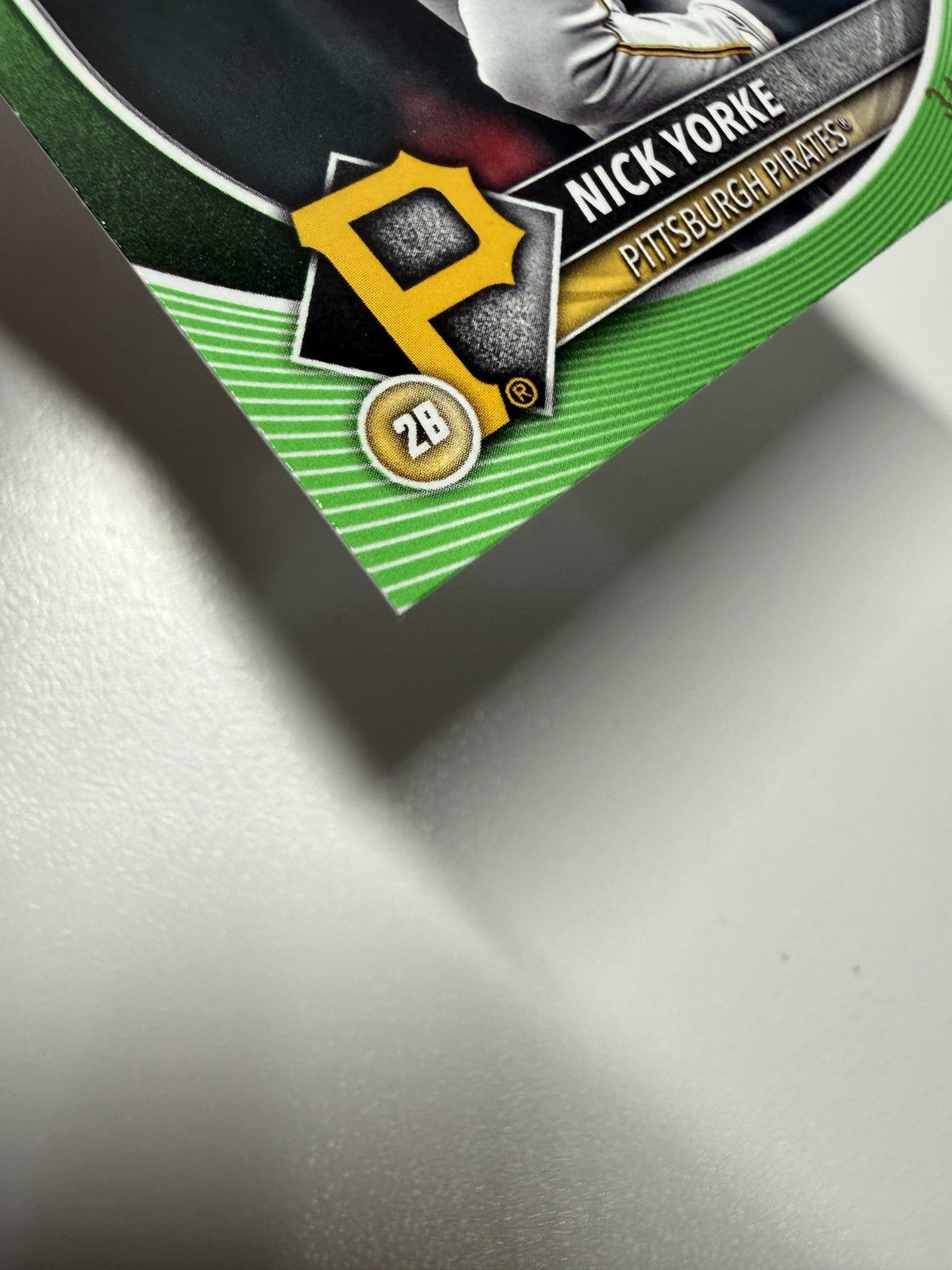 Nick Yorke 2025 Bowman Neon Green RC /399 #97 Pirates