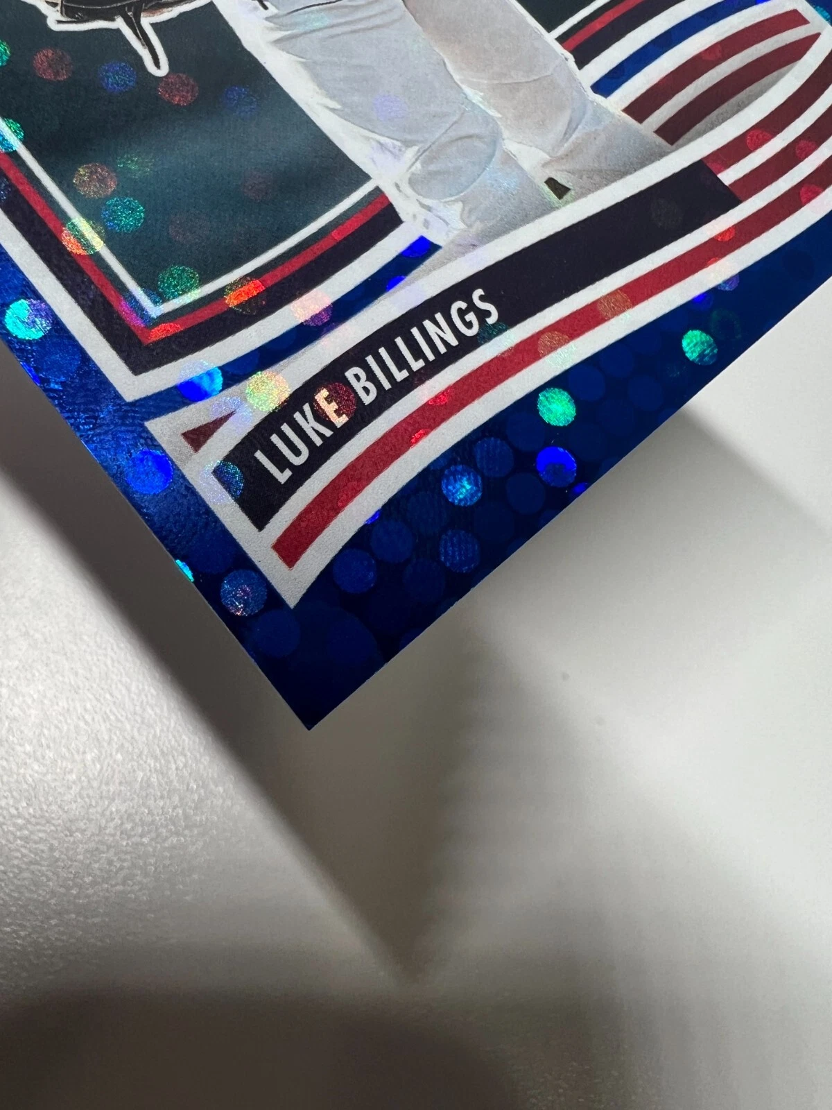 Luke Billings 2024 Panini USA Stars & Stripes Blue Parallel /149 #137