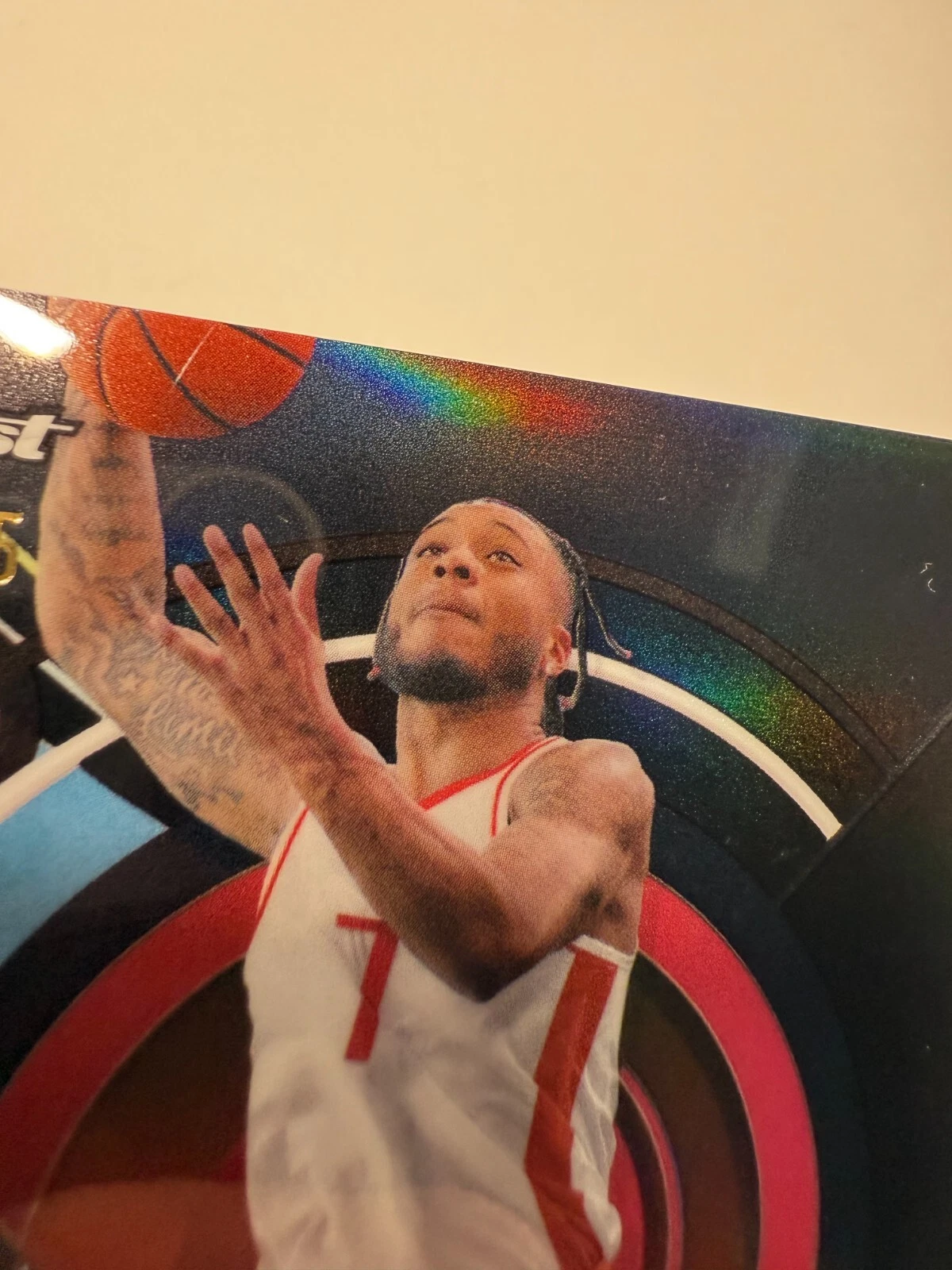Cam Whitmore 2023-24 Topps Finest Common Black Geometric Refractor RC /25 #79