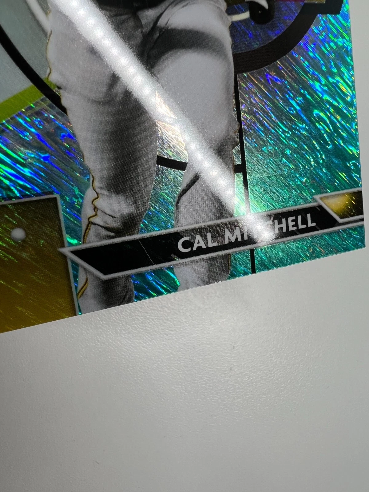 Cal Mitchell 2023 Topps Finest Aqua Shimmer Refractor RC /175 #31 Pirates