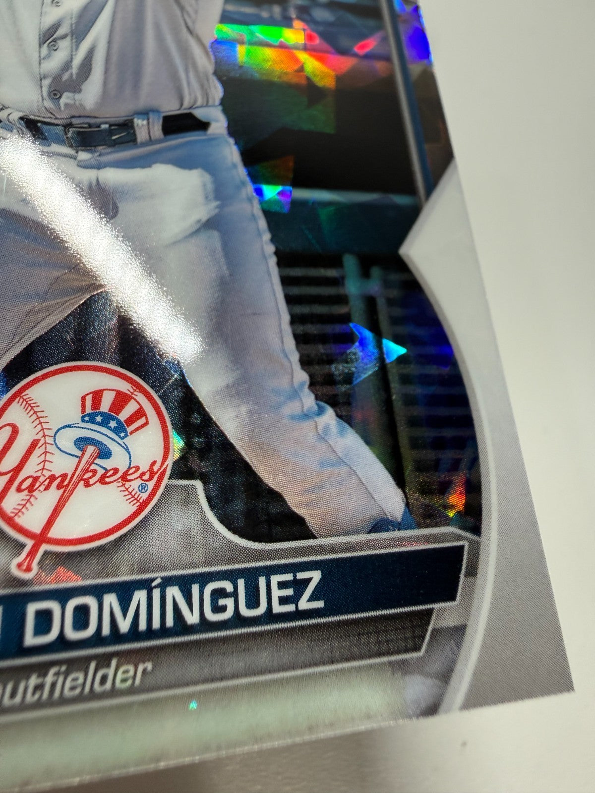 Jasson Dominguez 2023 Bowman Chrome Prospect Atomic Refractor #BCP-18 Yankees