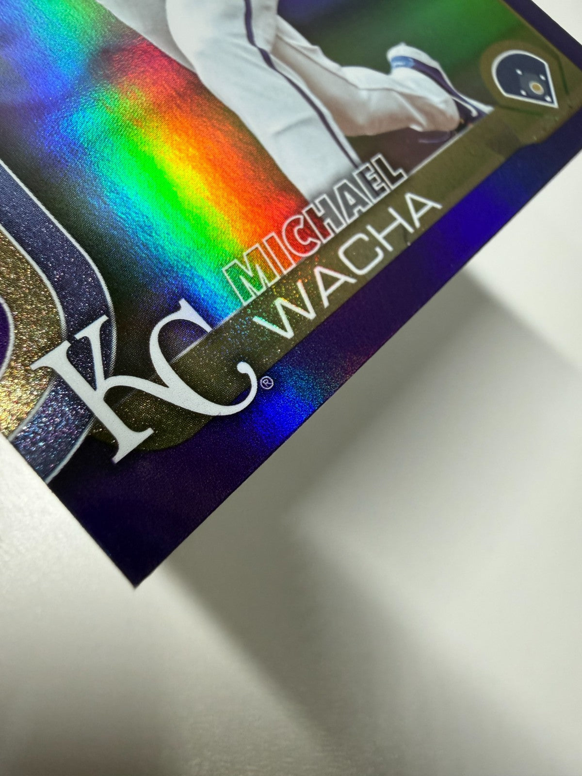 Michael Wacha 2025 Topps Series 2 Purple Rainbow Foil /250 #421 Royals