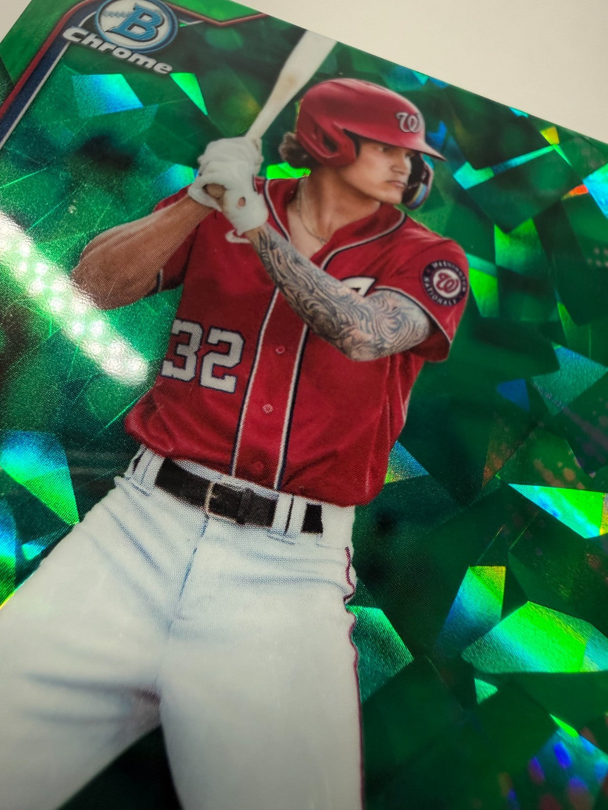 Brady House 2022 Bowman Draft Chrome Sapphire Green Refractor /50 #BDC-144
