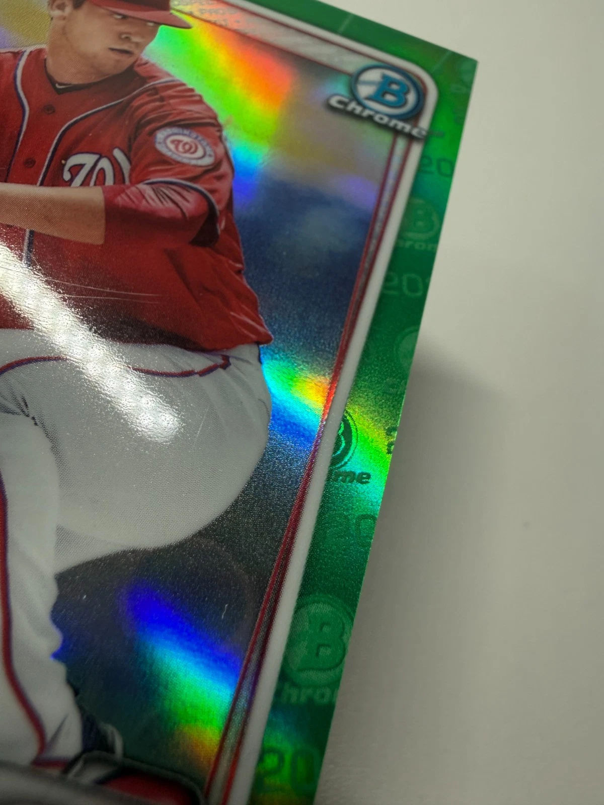 Mason Denaburg 2020 Bowman Chrome Prospects Green Refractor /99 #BCP-217