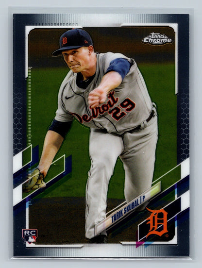 Tarik Skubal 2021 Topps Chrome RC #103 Tigers