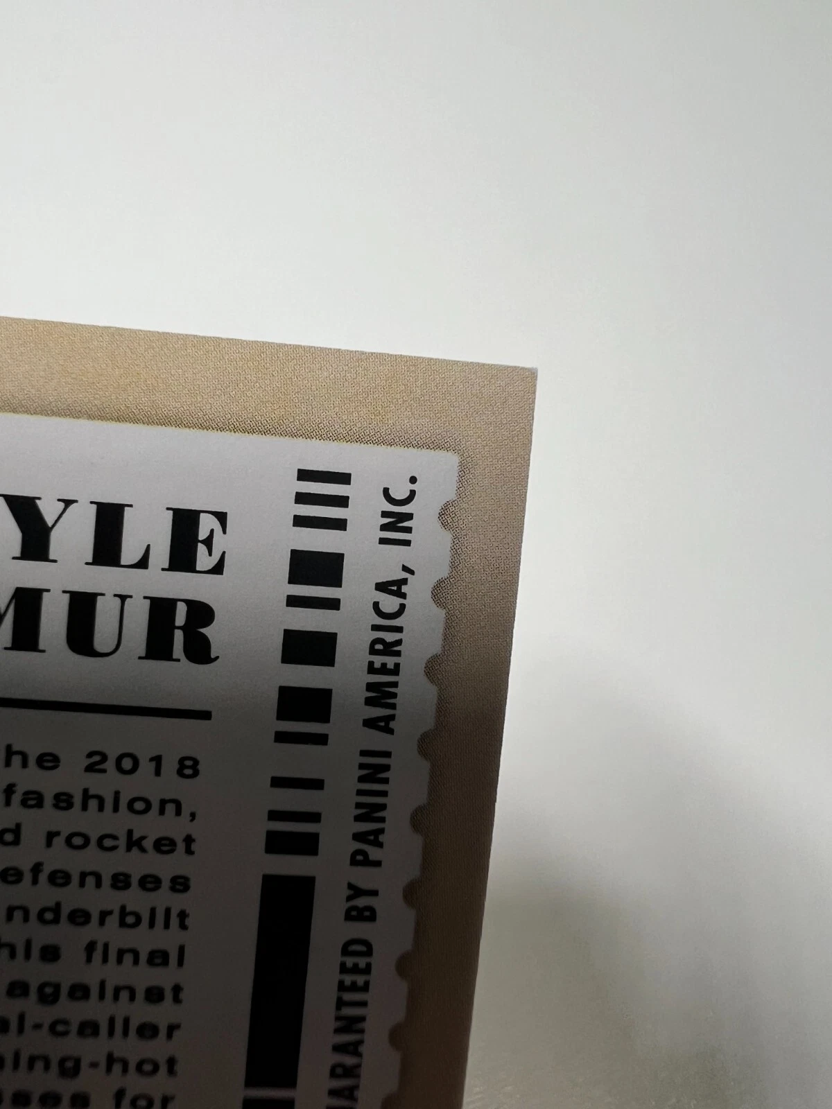 Kyle Shurmur 2019 Panini Contenders Draft Picks College Ticket Auto RC #264