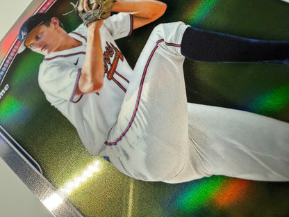 Briggs McKenzie 2025 Bowman Chrome 1st Refractor #BDC-81 Braves