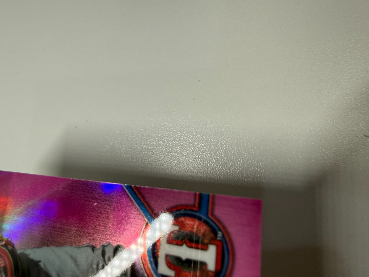 Luisangel Acuna 2022 Bowman Chrome Prospects Fuchsia Pink Vapor Refractor /199
