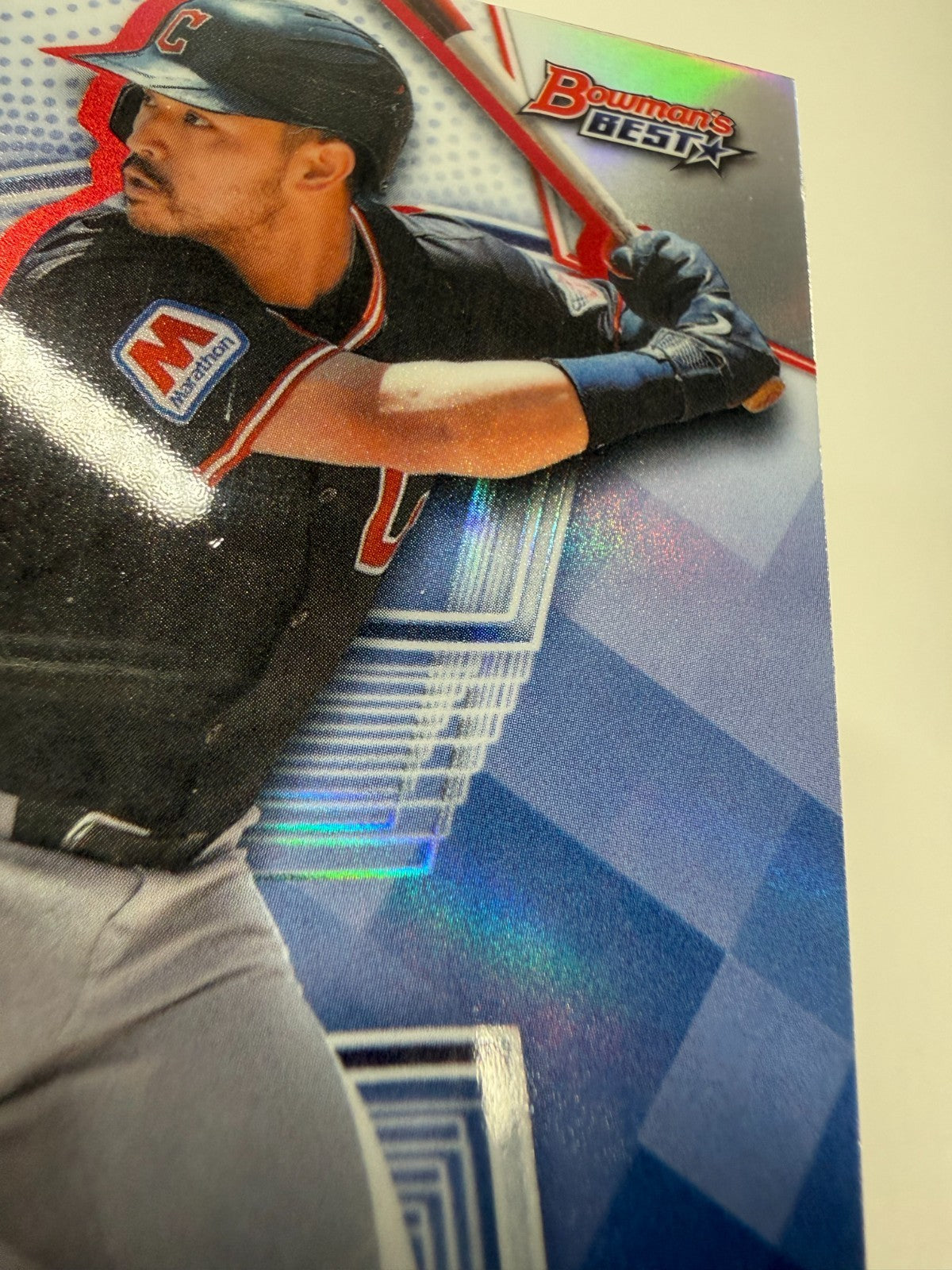 Steven Kwan 2025 Bowman's Best Refractor #61 Guardians