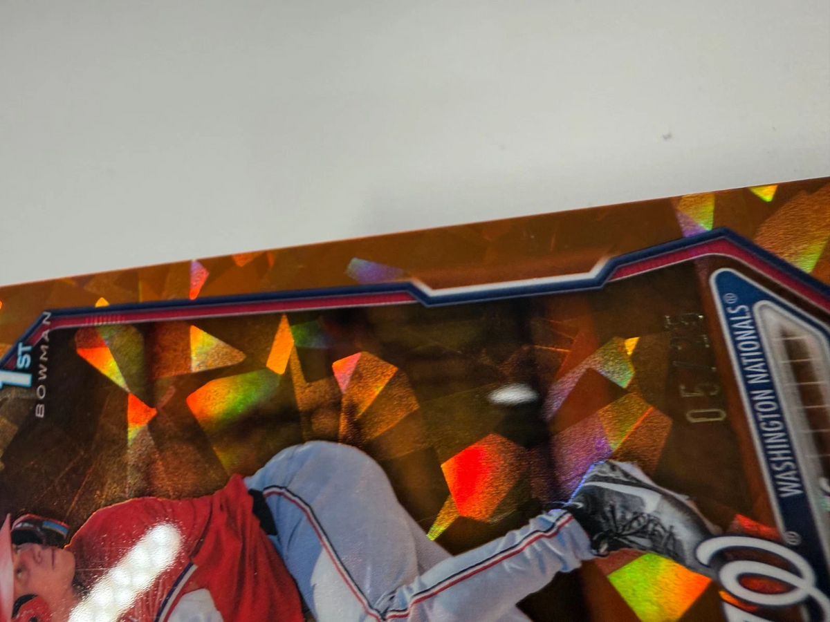Coy James 2026 Bowman Chrome 1st Sapphire Orange /25 #BCP-33 Nationals