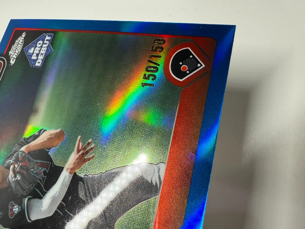 JD Dix 2025 Topps Pro Debut Blue Refractor /150 #PDC-6 Diamondbacks