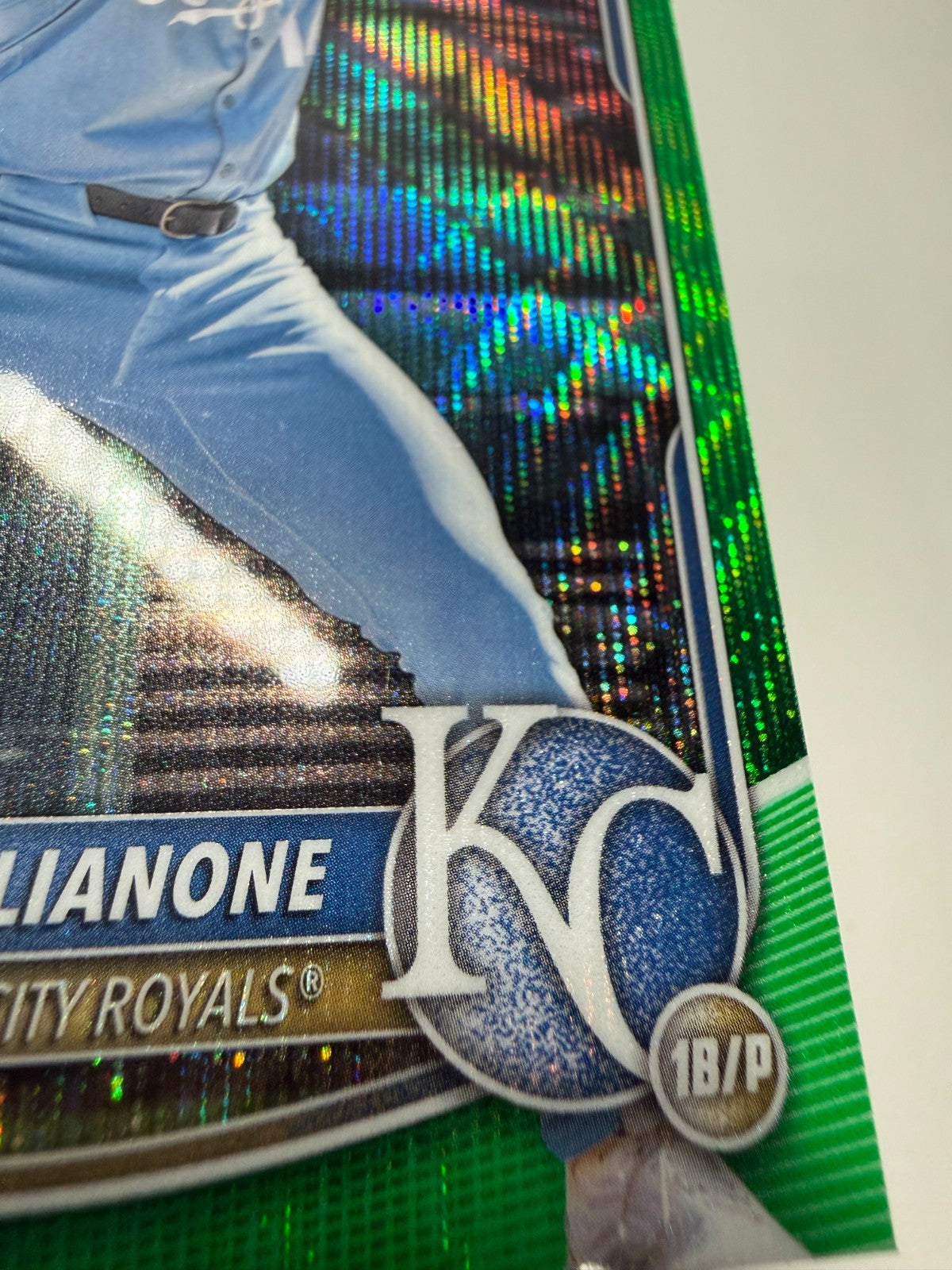 Jac Caglianone 2025 Bowman Chrome Prospect Green Wave Refractor /99 #BCP-154