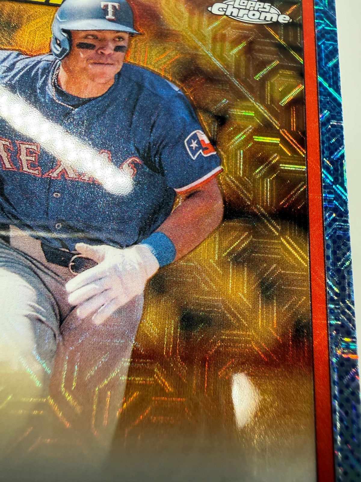 Dustin Harris 2025 Topps Series 2 Gold Mojo Refractor Auto RC /50 #90CA2-DH