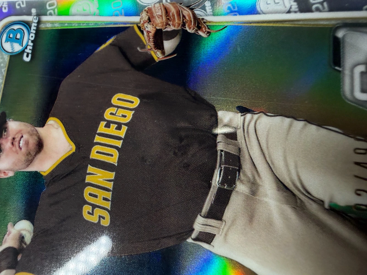 Owen Miller 2020 Bowman Chrome Prospect Refractor /499 #BCP-102 Padres