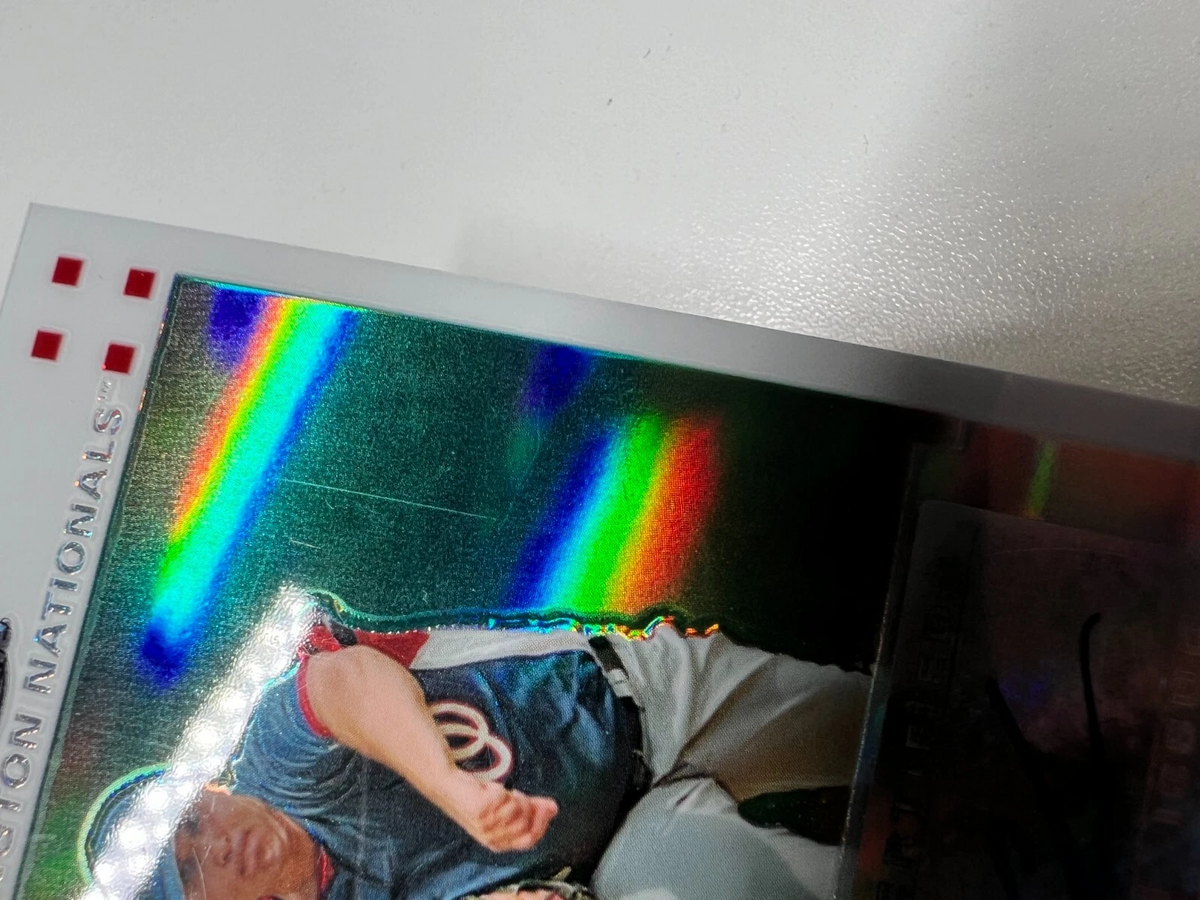Matt Chico 2007 Topps Chrome White Refractor Auto /200 #338 Nationals