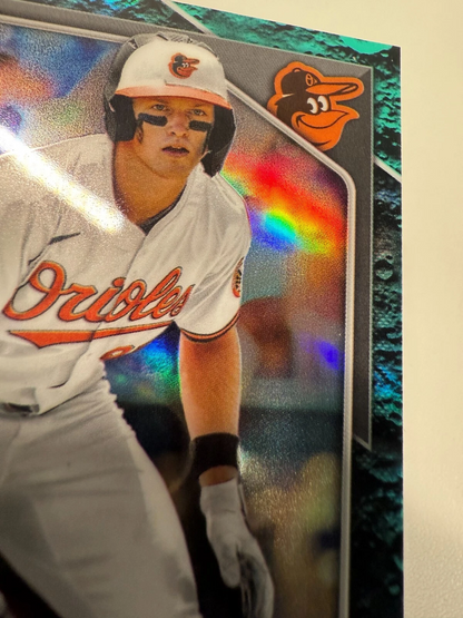 Griff O'Ferrall 2024 Bowman Draft Chrome 1st Aqua Lunar Refractor /125 #BDC-21