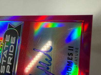 Patrick Mahomes II 2017 Leaf Metal Draft State Pride Pink Auto /15 #SP-PM1