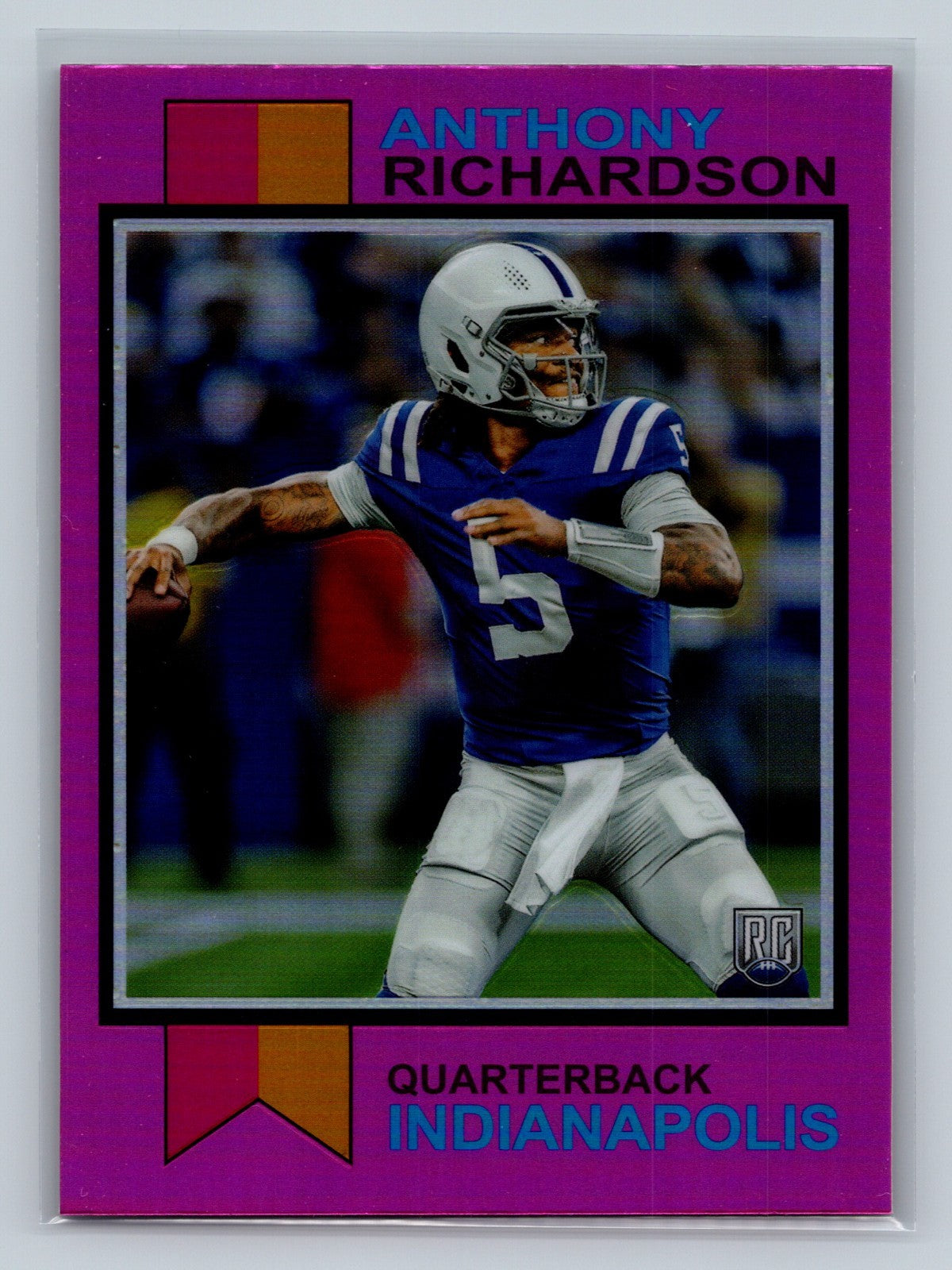Anthony Richardson 2024 Topps Composite 1973 Pink RC #1973-14 Colts