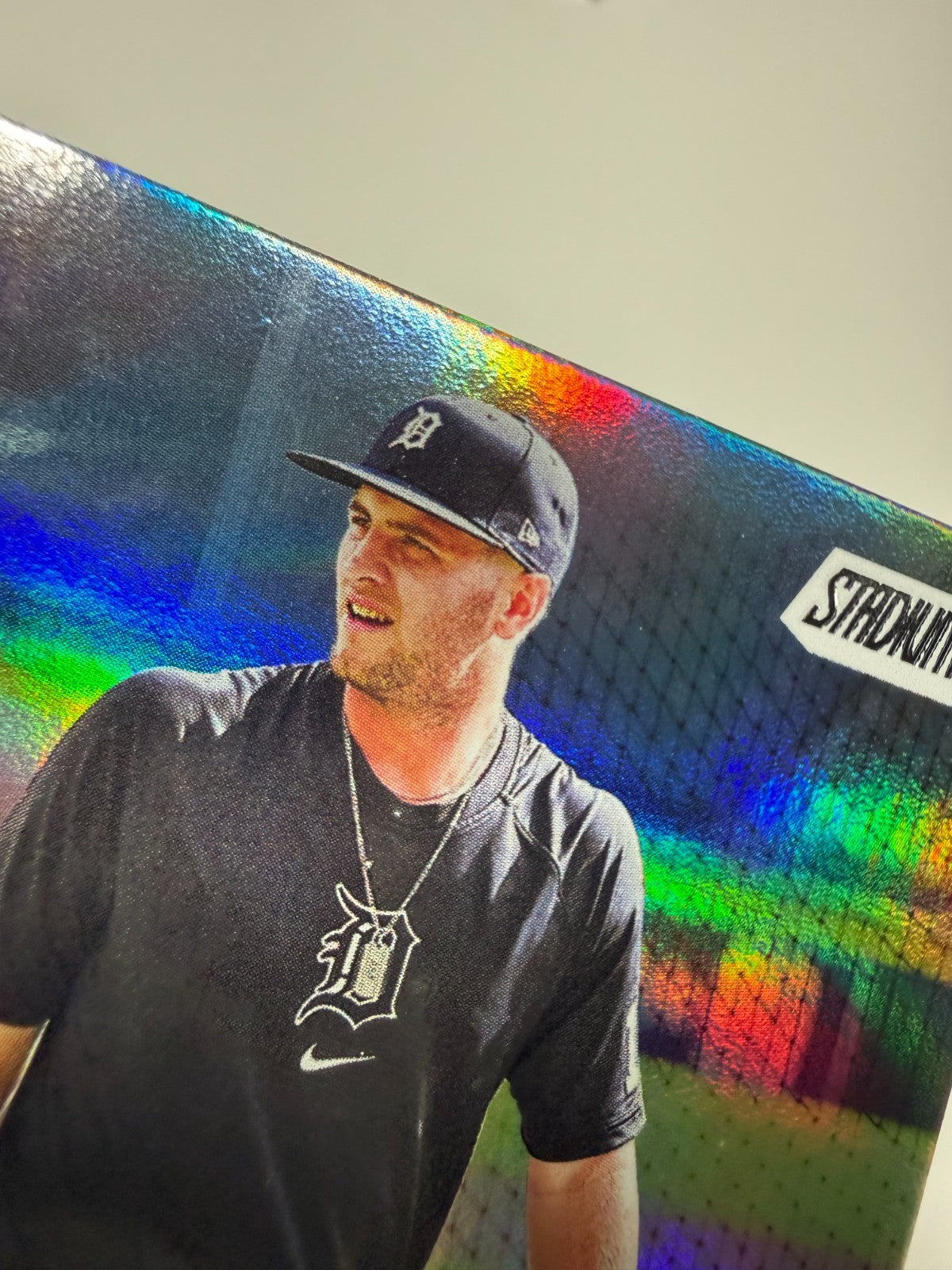 Jace Jung 2025 Topps Stadium Club Rainbow Foil RC /25 #47 Tigers