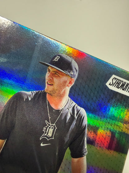 Jace Jung 2025 Topps Stadium Club Rainbow Foil RC /25 #47 Tigers