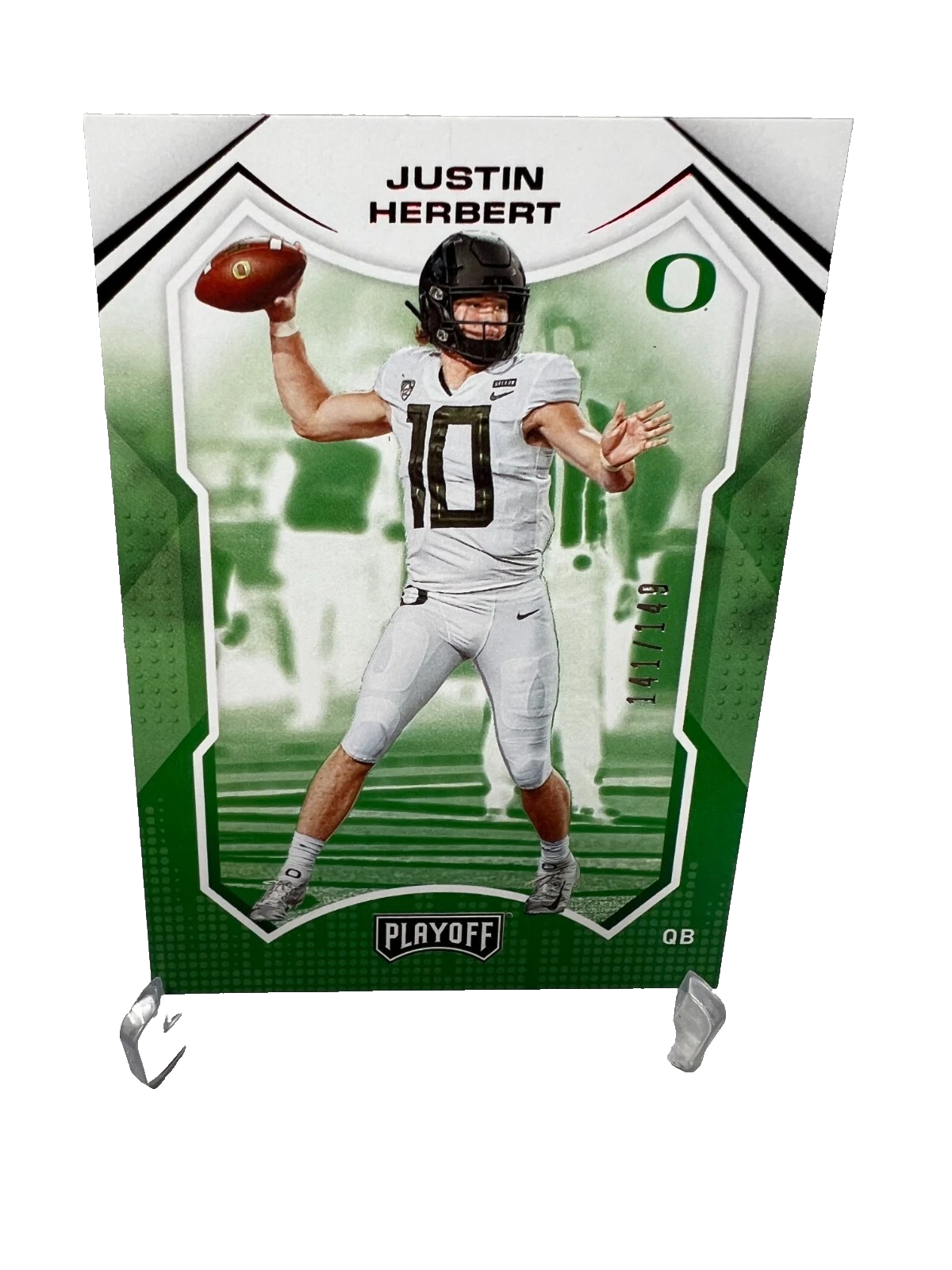 Justin Herbert 2022 Panini Chronicles Playoff Draft Picks Red /149 #19 Chargers