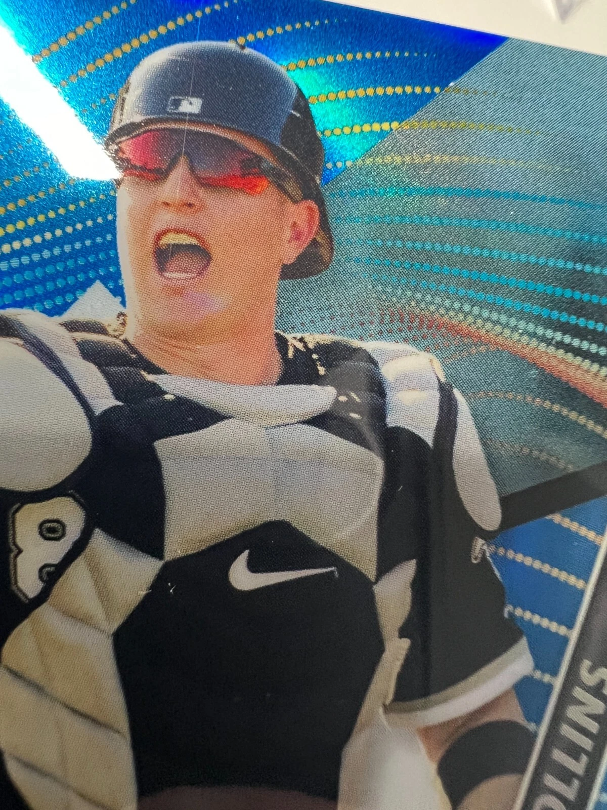 Zack Collins 2020 Topps Finest Blue Refractor Auto RC /150 #FA-ZC White Sox