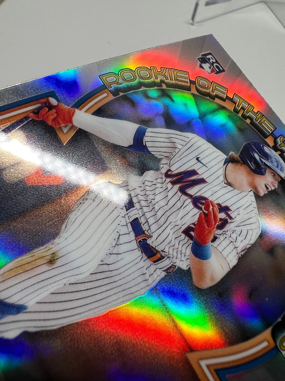 Brett Baty 2023 Bowman Chrome Rookie Of The Year Favorites #ROYF-3 Mets
