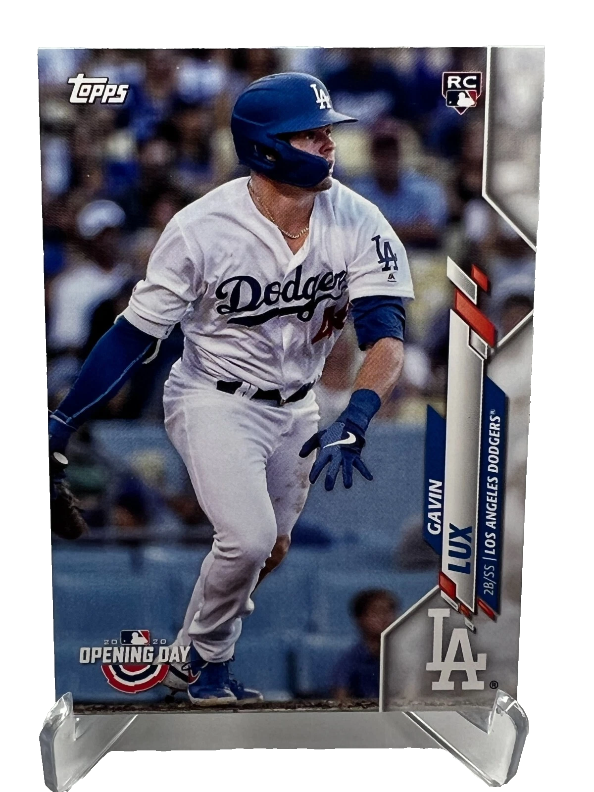 Gavin Lux 2020 Topps Opening Day RC #70 Dodgers