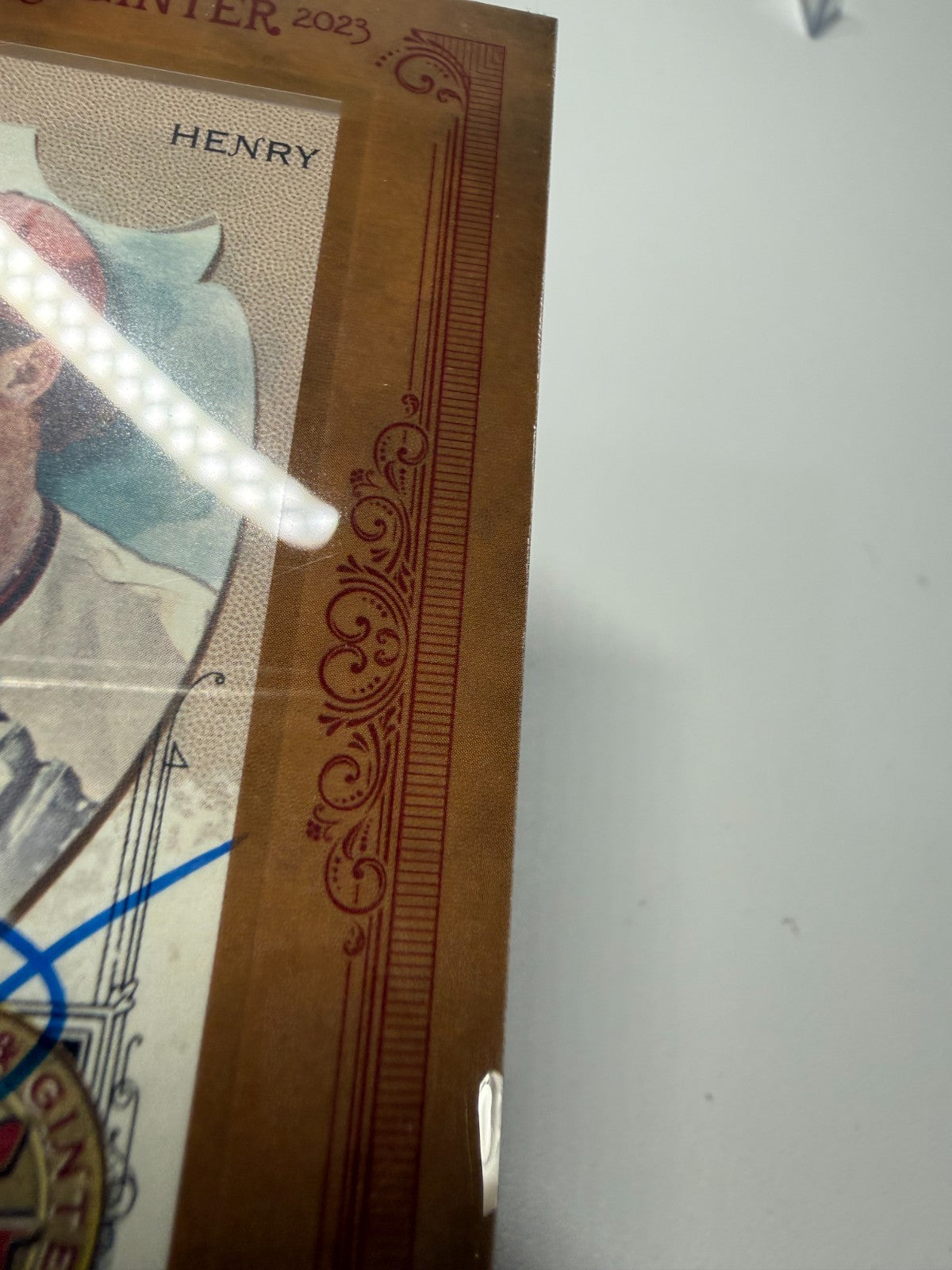 Tommy Henry 2023 Topps Allen & Ginter Framed Mini Auto RC #MA-TH Diamondbacks