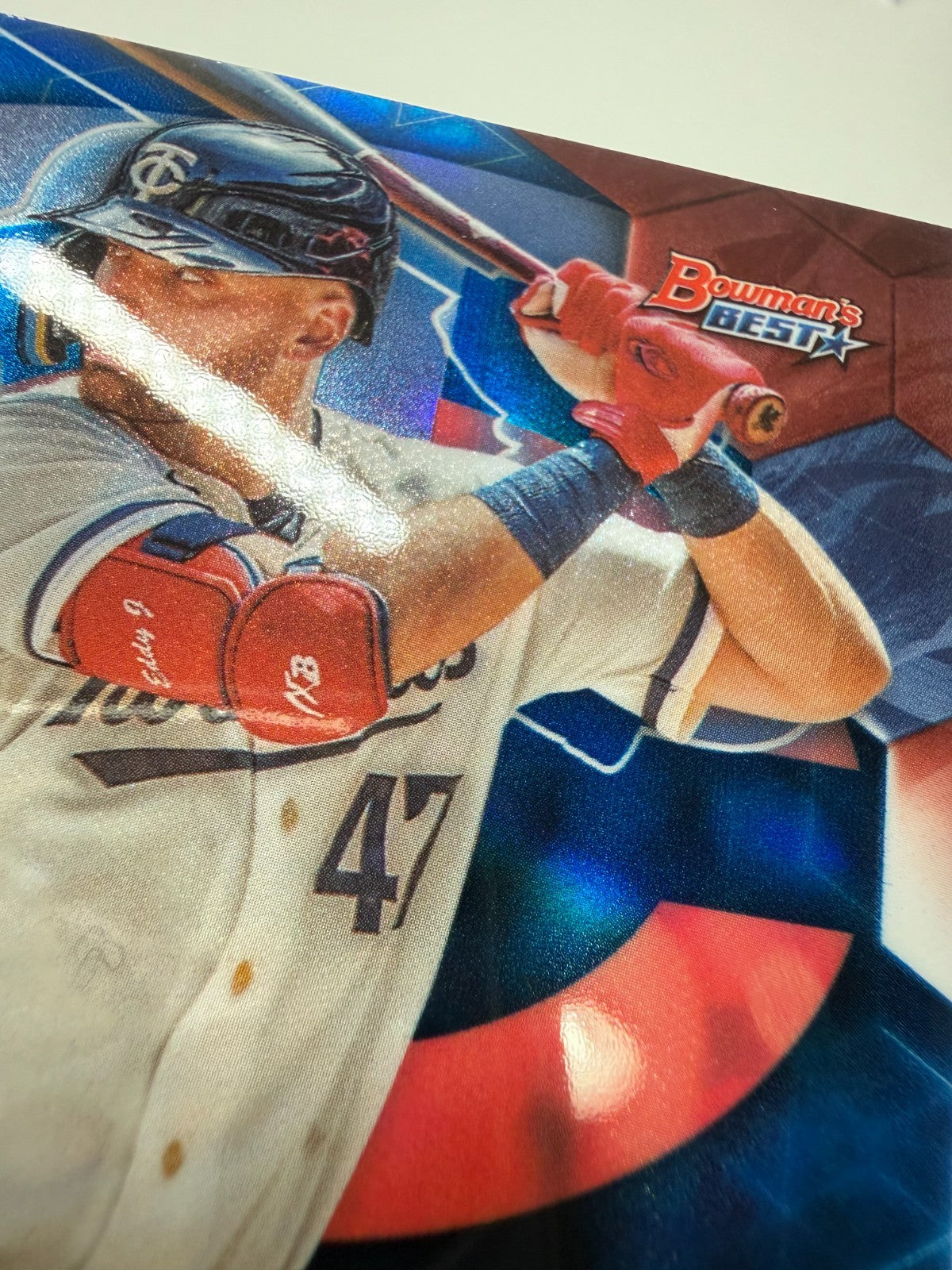 Edouard Julien 2023 Bowman's Best Blue Refractor RC /150 #36 Twins