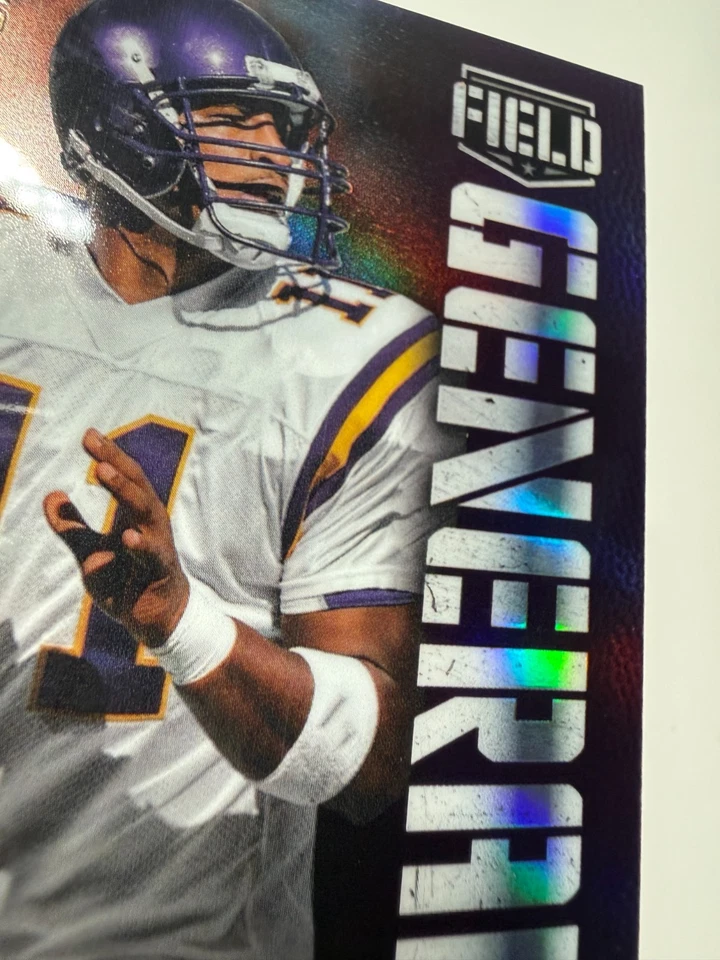 Daunte Culpepper 2024 Topps Finest Field Generals Purple Refractor /125 #FG-30