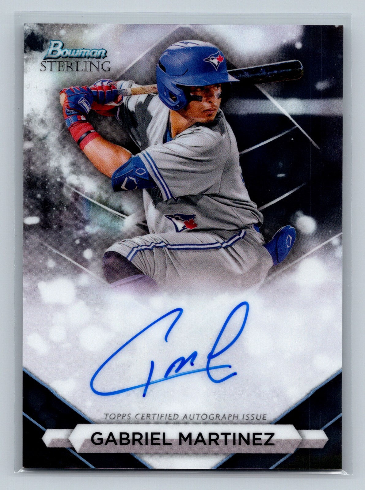 Gabriel Martinez 2023 Bowman Sterling Prospect Auto #PA-GM Blue Jays