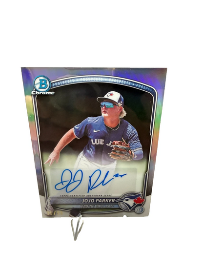 JoJo Parker 2025 Bowman Draft Chrome Image Variation Refractor Auto #CPA-JP