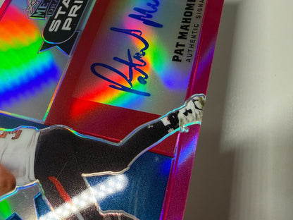 Patrick Mahomes II 2017 Leaf Metal Draft State Pride Pink Auto /15 #SP-PM1