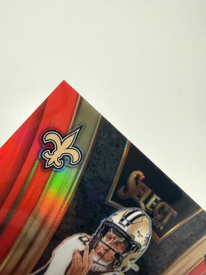 Spencer Rattler 2024 Panini Select Draft Selections Prizm RC #DSM-SRR Saints