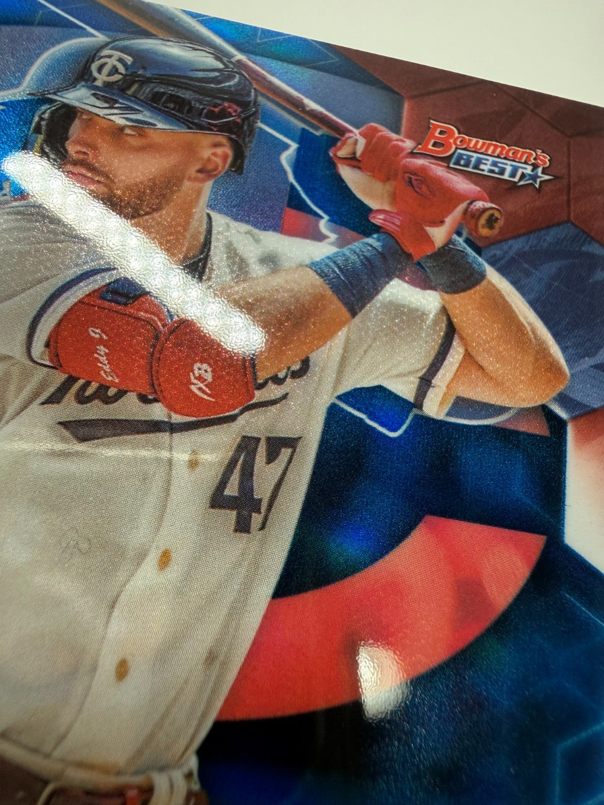 Edouard Julien 2023 Bowman's Best Blue Refractor RC /150 #36 Twins