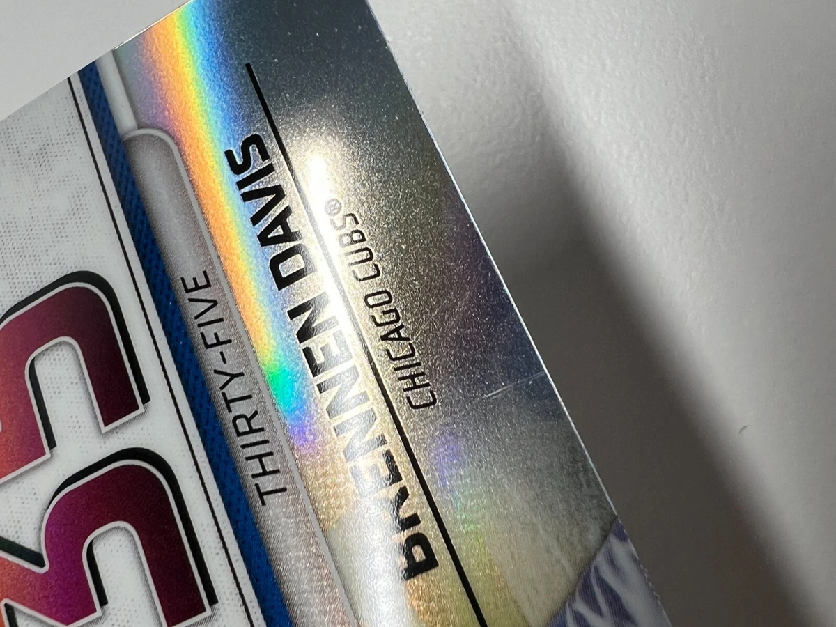 Brennen Davis 2023 Bowman Chrome Scouts Top 100 Refractor #BTP-35 Cubs