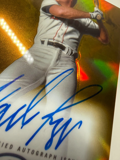 Wade Boggs 2025 Topps Stadium Club Chrome Gold Refractor Auto /50 #SCCA-WB