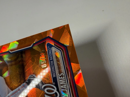 Coy James 2026 Bowman Chrome 1st Sapphire Orange /25 #BCP-33 Nationals