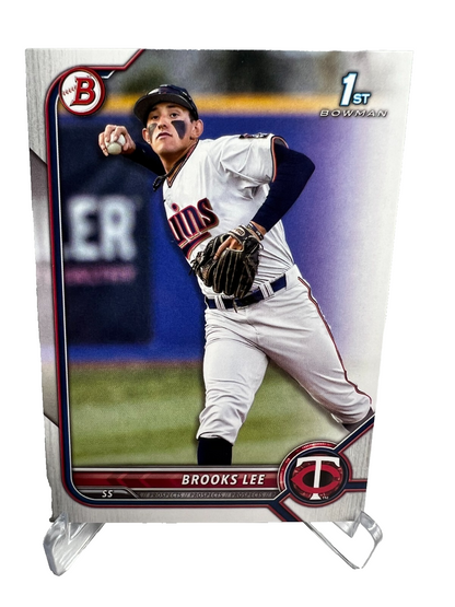 Brooks Lee 2022 Bowman Draft Paper 1st #BDC-153 Twins