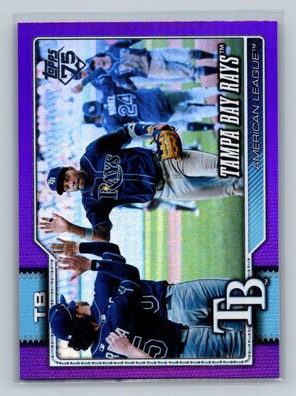 2026 Topps Series 2 Purple Foil /250 #408 Rays